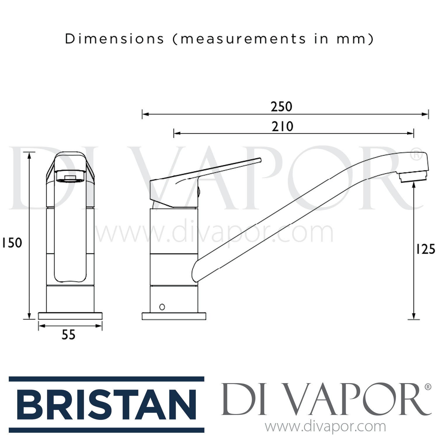 bristan cinnamon kitchen tap